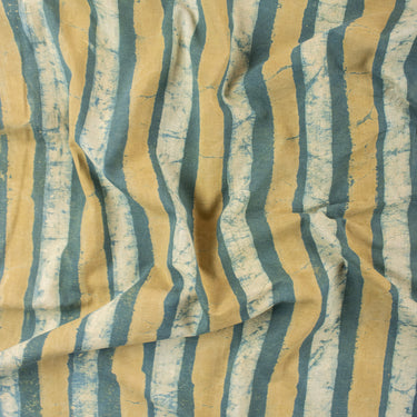 Striped Dabu Print Fabric