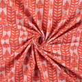 Dabu Striped Print Cotton Fabric Material