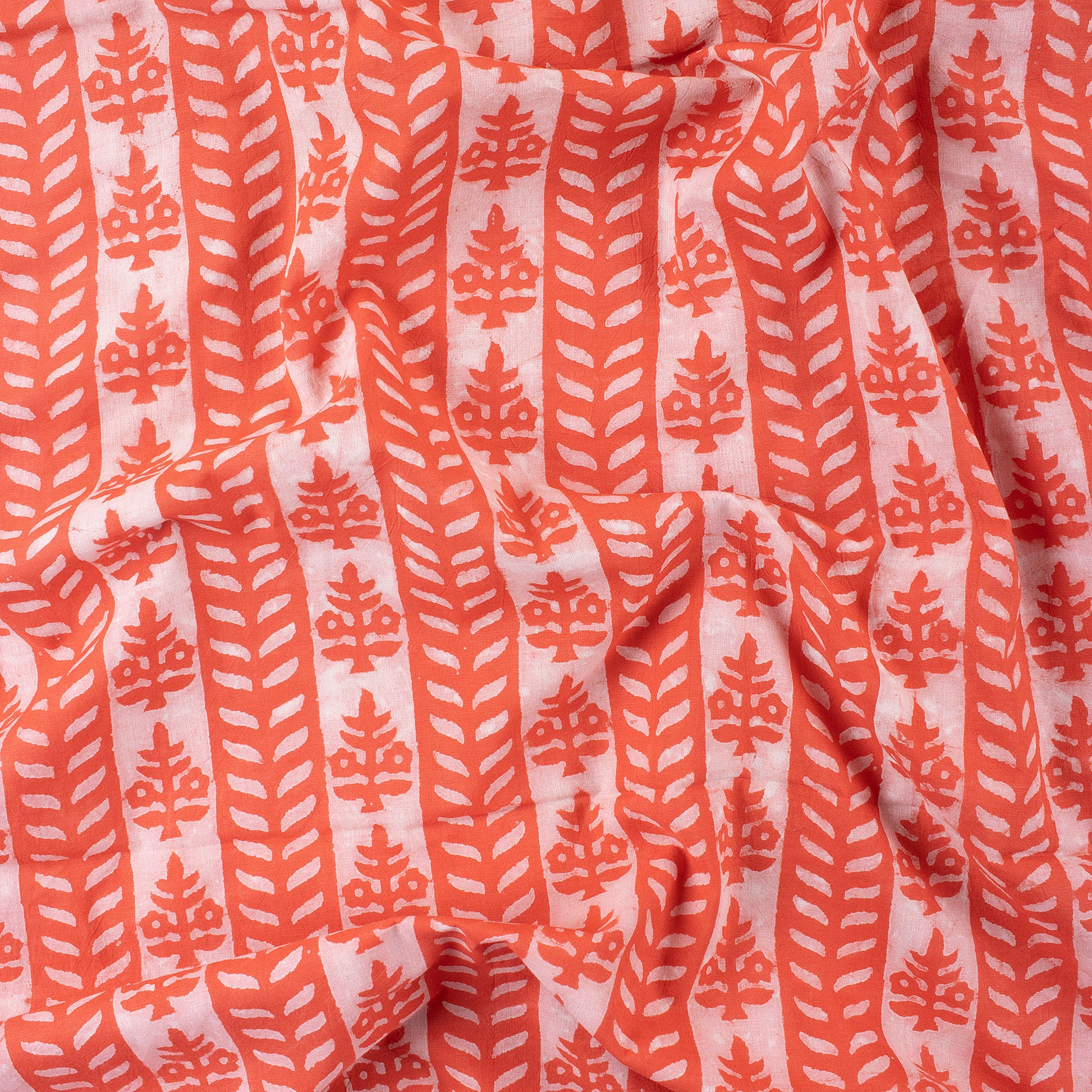 Dabu Striped Print Cotton Fabric Material