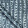 Wooden Block Stripes Printed Cotton Running Fabric Online