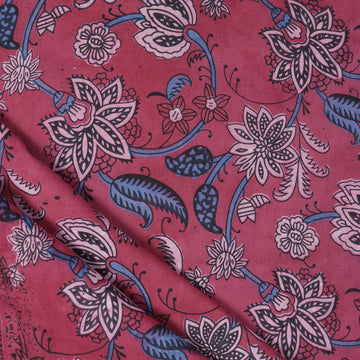 Paisley Cotton Hand Block Print Fabric