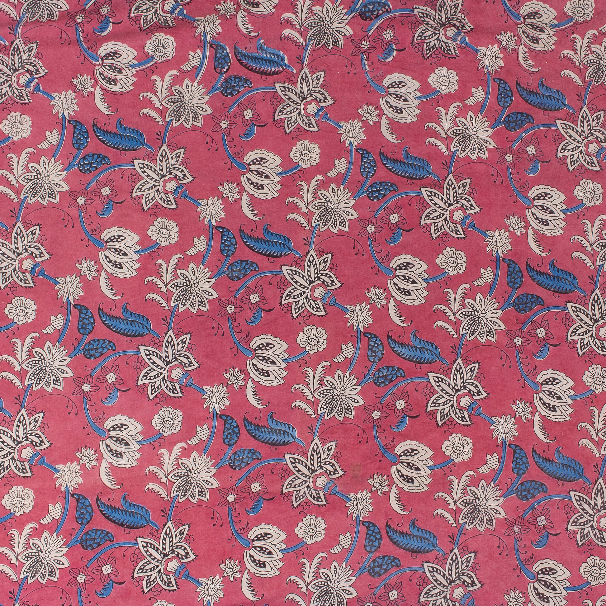 Paisley Cotton Hand Block Print Fabric