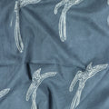 Bird Dabu Print Organic Cotton Fabric