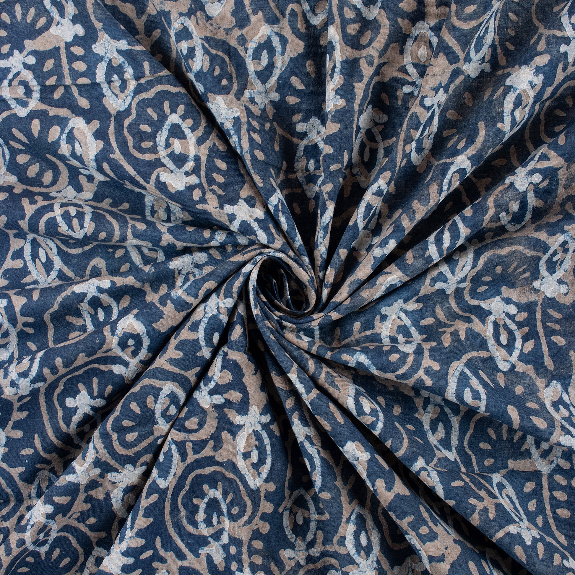 New Dabu Hand Block Print Fabric