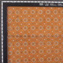 Hand Block Rangoli Print Organic Cotton Dabu Fabric