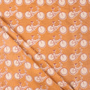 Bicycle Dress Material Dabu Fabric