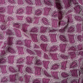 Indigo Block Printed Discharge Cotton Fabric