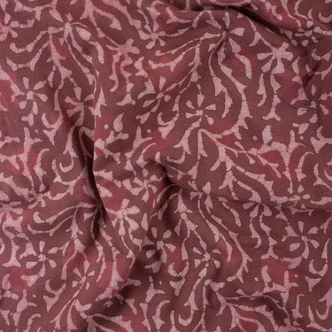 Dabu Cotton Flower Printed Fabric