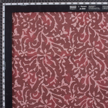 Dabu Cotton Flower Printed Fabric