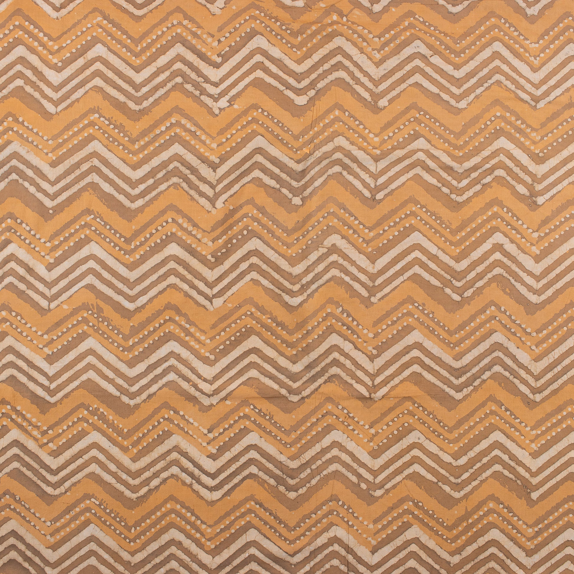 Zig Zag Hand Block Print Fabric