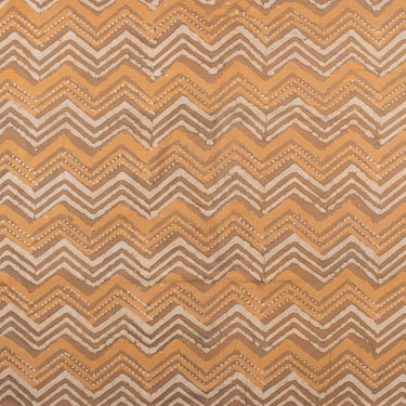 Zig Zag Hand Block Print Fabric