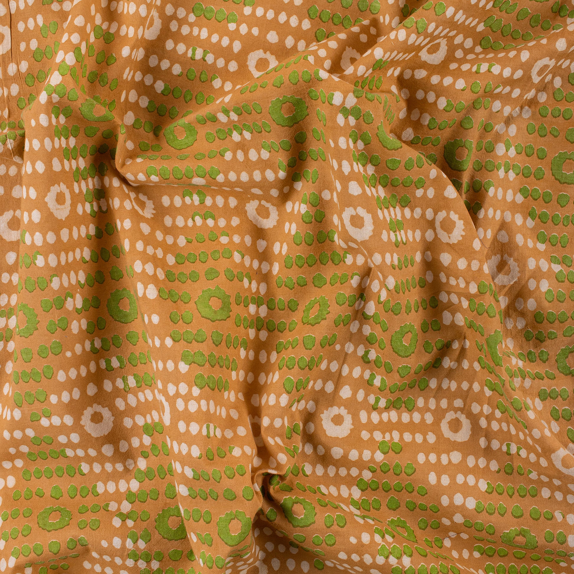 Hand Block Dabu Print Fabric