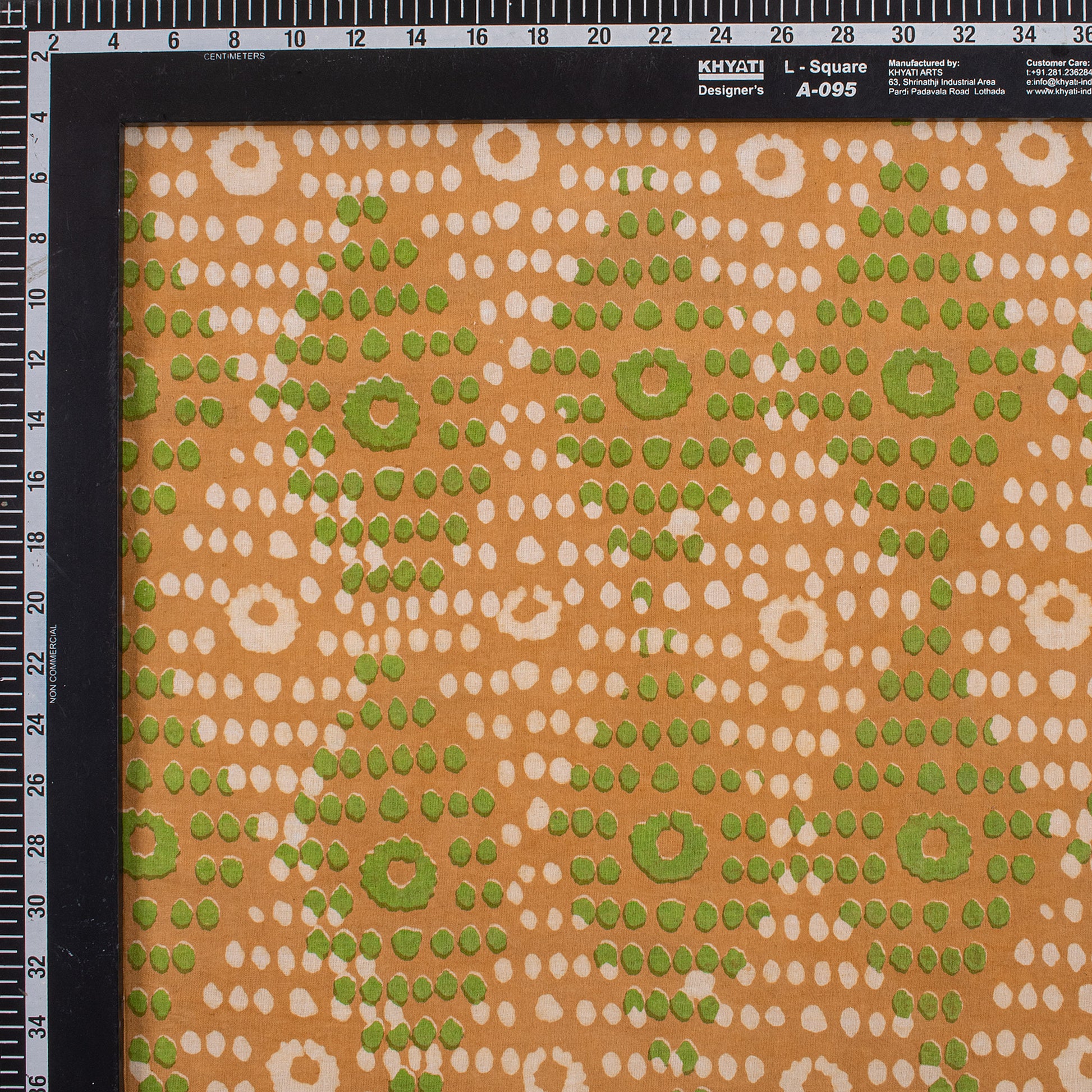 Hand Block Dabu Print Fabric