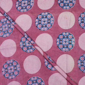 Handmade Dabu Printed 100% Cotton Fabric