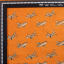 Airplane print Organic Cotton Fabric