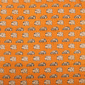 Hand Block Car Printed Cotton Fabric