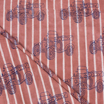 Hand Block Soft Cotton Dabu Print Fabric