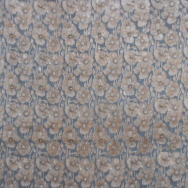 Hand Block Floral Printed Cotton Fabric Cloth