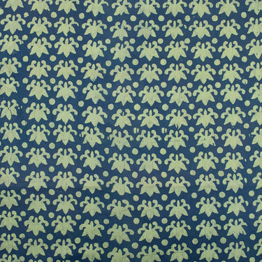 Dabu Pure Cotton Hand Block Printed Fabric