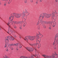 Cow Printed Pure Cotton Fabric