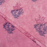 Dabu Hand Block Floral Printed Soft Cotton Fabric