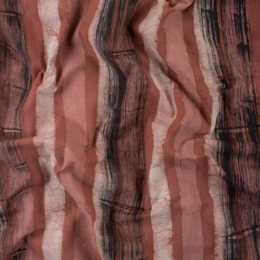 Dabu Print Hand Block Cotton Running Fabric
