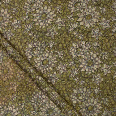 Floral Dabu Print Fabric