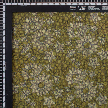 Floral Dabu Print Fabric