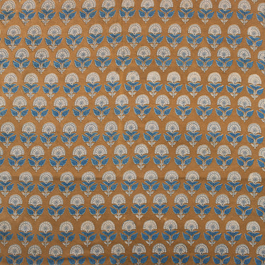 Dabu Floral Print Soft Cotton Fabric