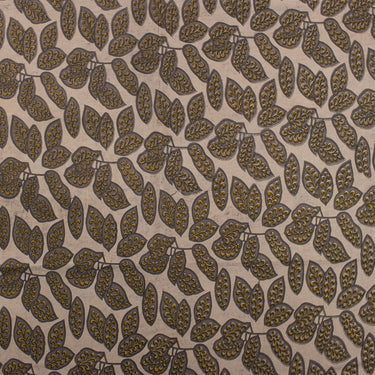 Leaf Dabu Print Fabric