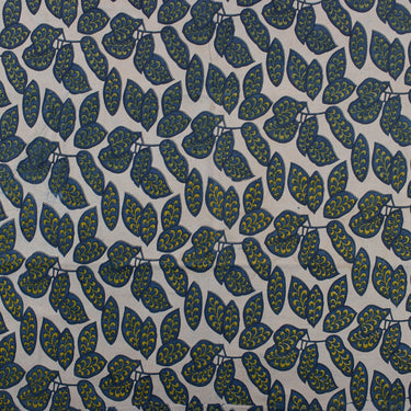 Beautiful Leaf Dabu Print Fabric
