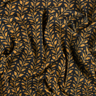 Dabu Hand Block Printed Pure Cotton Fabric