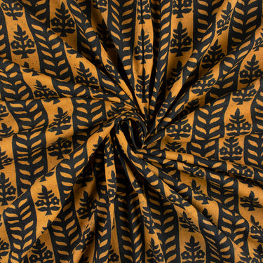 Beautiful Hand Block Printed Pure Cotton Fabric