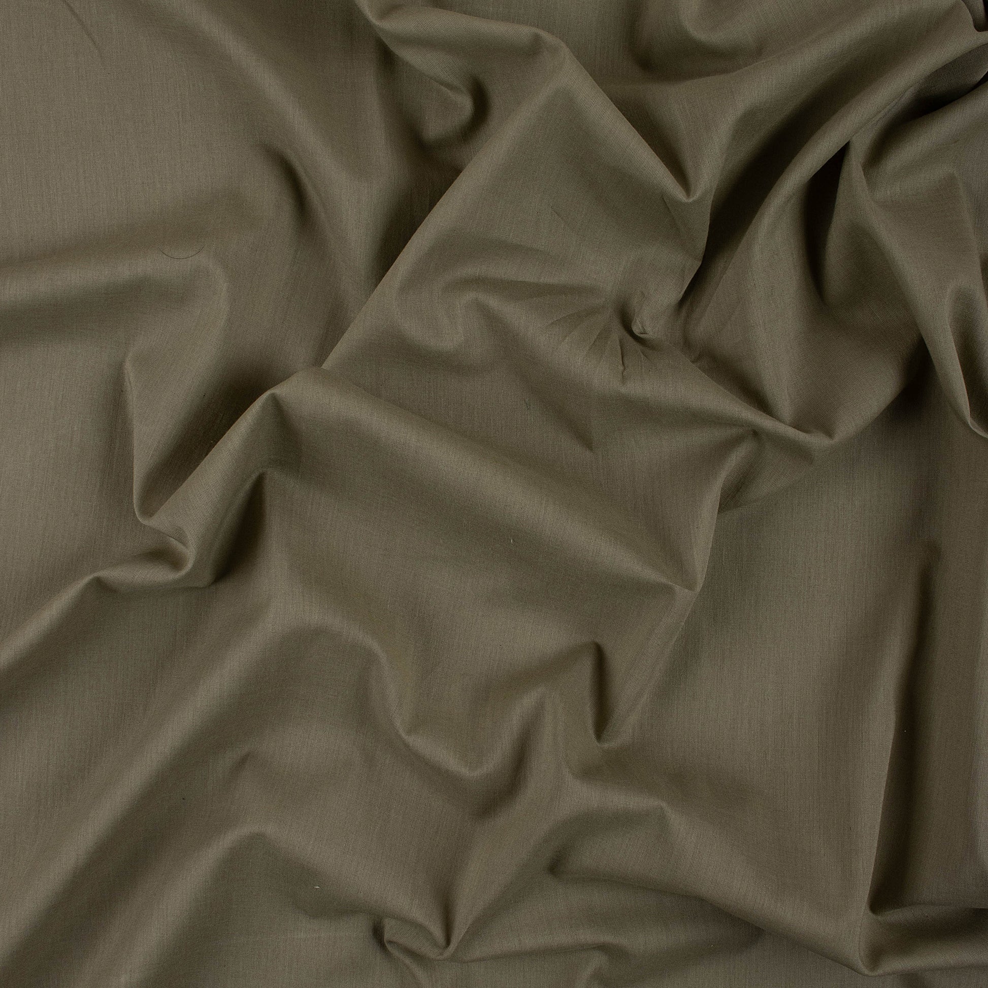 Grey Pure Cotton Natural Dyed Solid Plain Fabric Online