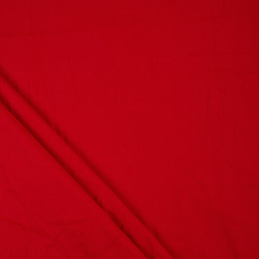 Royal Red Solid Plain Cotton Fabric Online