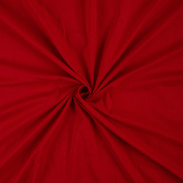 Royal Red Solid Plain Cotton Fabric Online