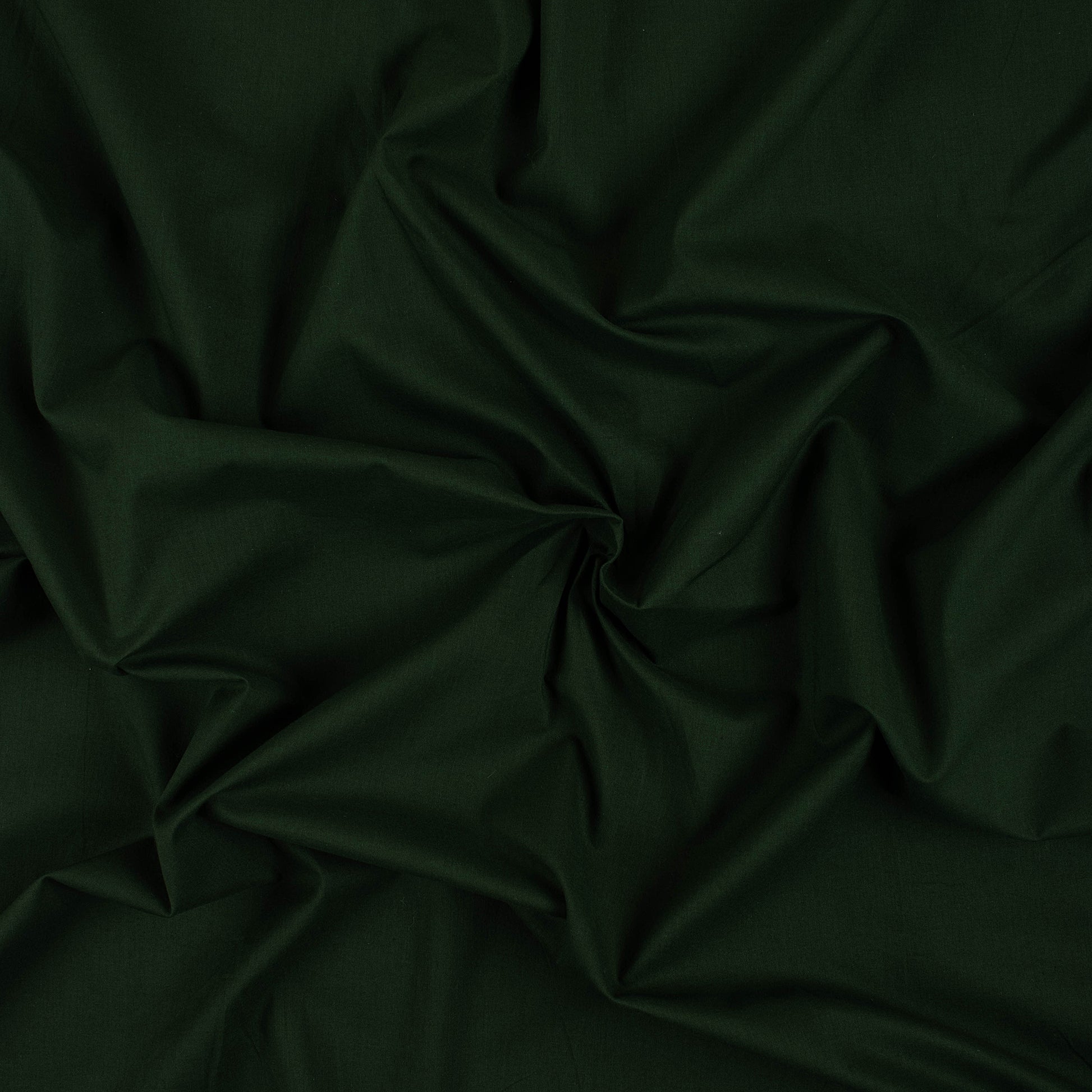 Green Premium Dyed Pure Cotton Fabric Solid