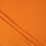 Premium Soft Organic Dyed Solid Orange Fabric