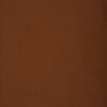 Brown Premium Pure Cotton Dyed Solid Plain Fabric