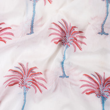 Hand Block Print Fabric Sanganer Cotton For Dress Material Online