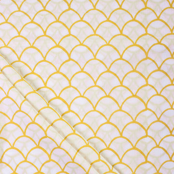 Yellow Voile Premium Cotton Fabric