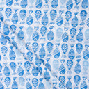 Fish Printed Pure Cotton Fabric