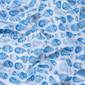 Fish Printed Pure Cotton Fabric