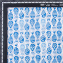 Fish Printed Pure Cotton Fabric