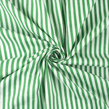 Handmade Striped Printed Pure Cotton Fabric
