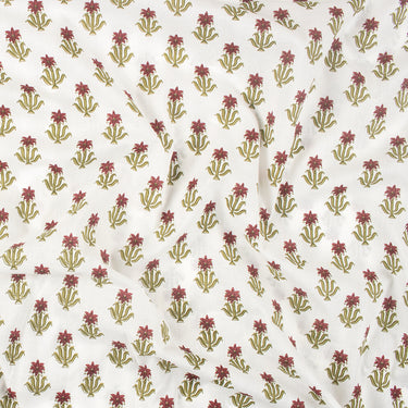 Handmade Hand Block Printed Soft High Quality Fabric