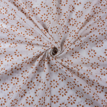 Hand Block Print Fabric Sanganer Floral Cotton Dress Material Online
