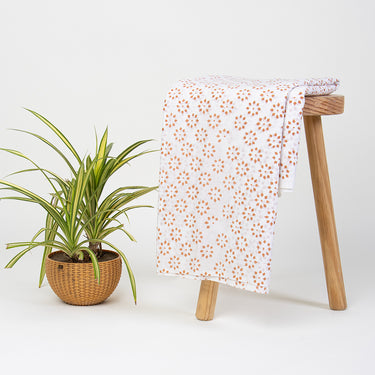 Hand Block Print Fabric Sanganer Floral Cotton Dress Material Online
