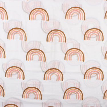 Rainbow Printed Cotton Modal Fabric