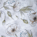 Floral Block Printed Cotton Soft Cotton Fabric For Dress Material